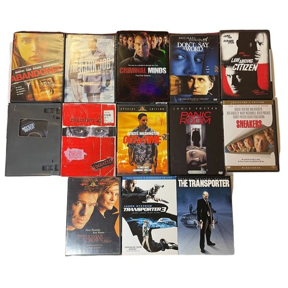 Lot of 13 Crime Thriller DVDs 3 SEALED Spring Break Vacation Camping - Picture 2 of 7